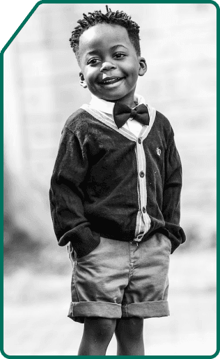 Child smiling
